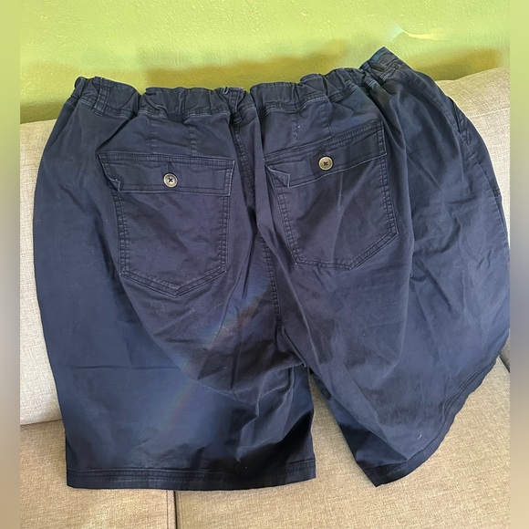 Lane Bryant Navy Bermuda Shorts - Picture 3 of 4